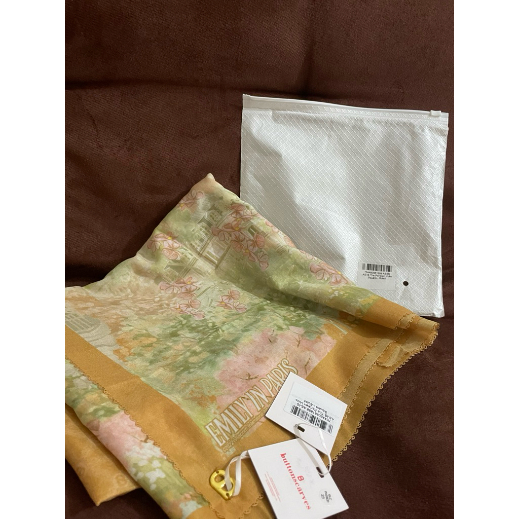 Buttonscarves Emily in paris