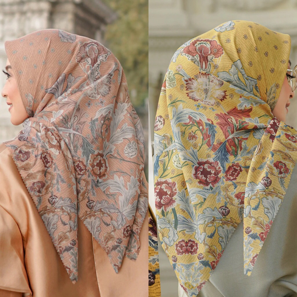 Buttonscarves parfume The Royale Series in Yellow and Papaya