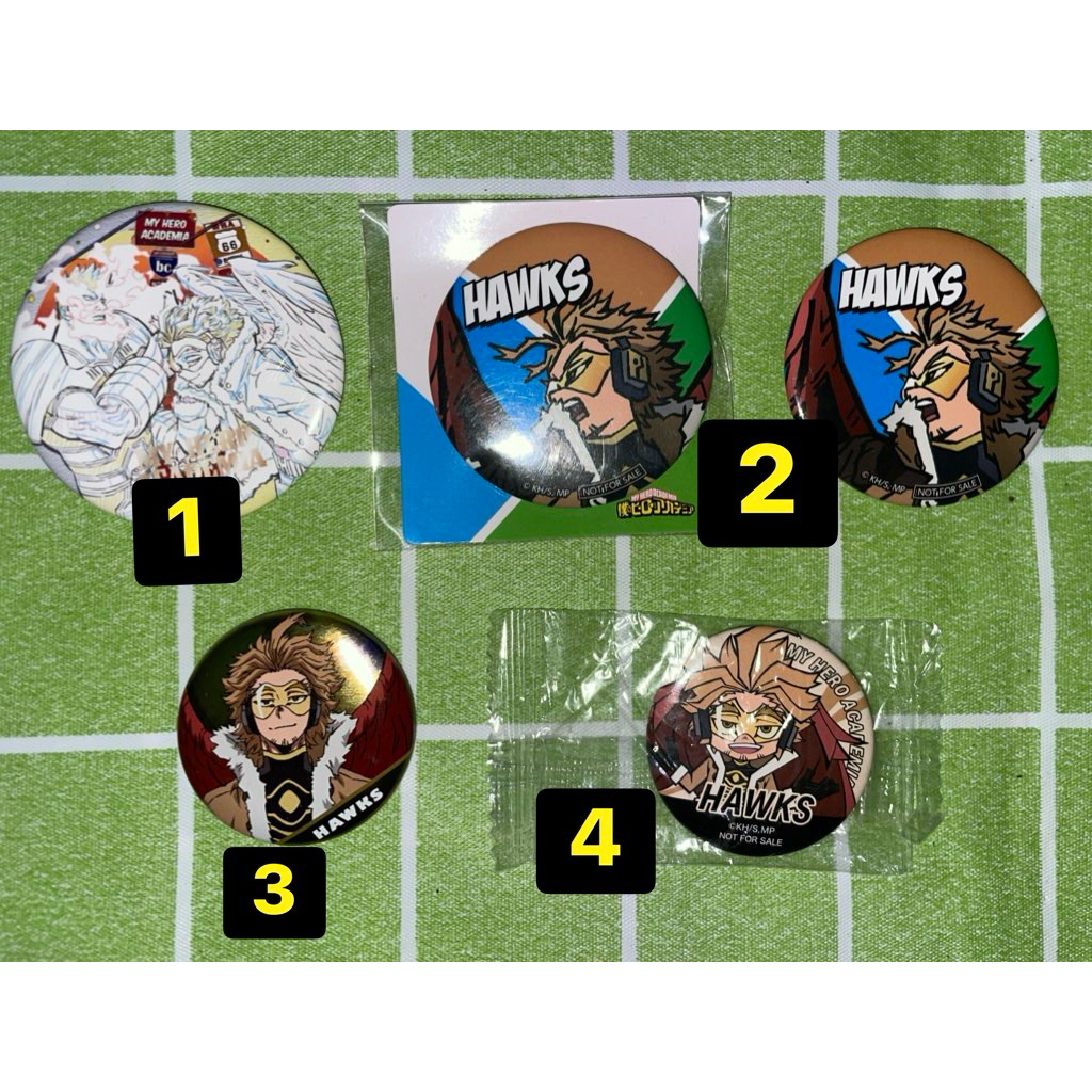 pin badge hawks endeavour my boku no hero academia keigo takami mha enji todoroki bnha endeavor