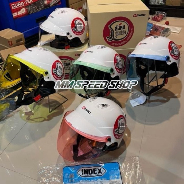 kaca helm h2c index original thailand