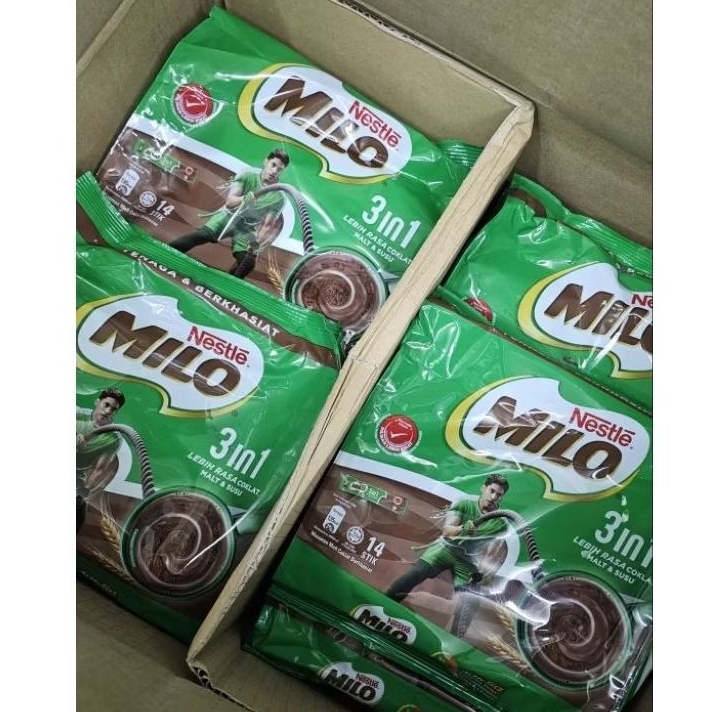 milo malaysia 3 in 1 (sachet)