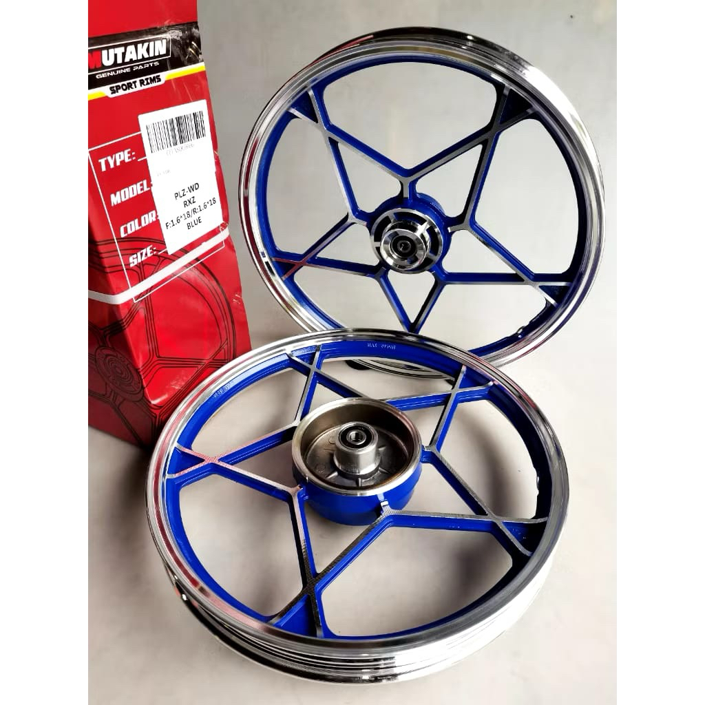 MUTAKIN velg pelek bintang SUZUKI RGR 150 thunder 125 RX KING RXK RXS RXZ ring 18
