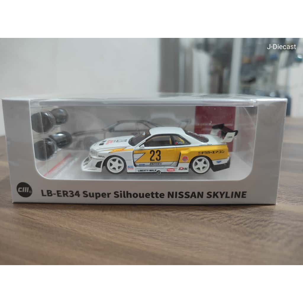 CM Models LB-ER34 Super Silhouette Nissan Skyline R34
