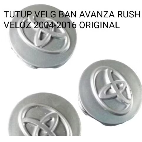 tutup velg veleg dop roda avanza rush veloz 2004-2016 original