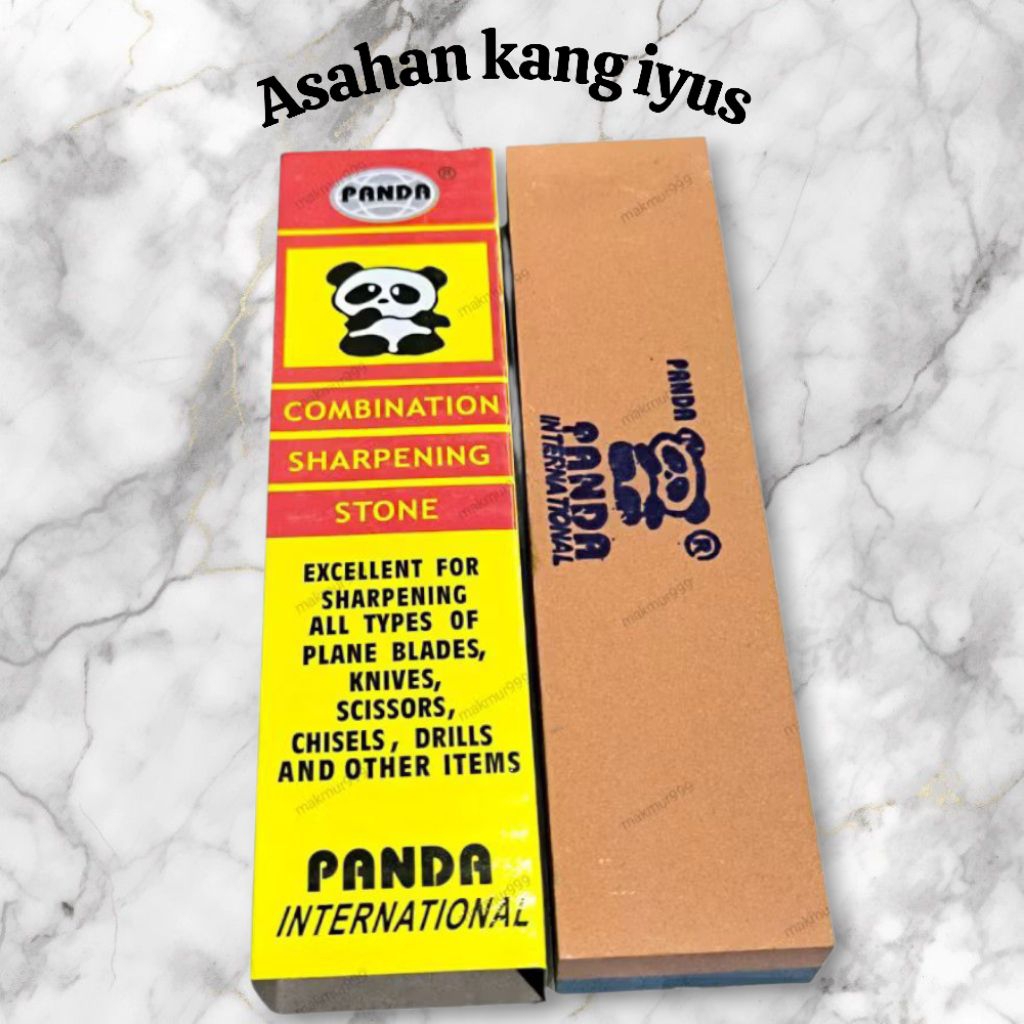 asahan pisau /panda batu asahan pisau 6inch