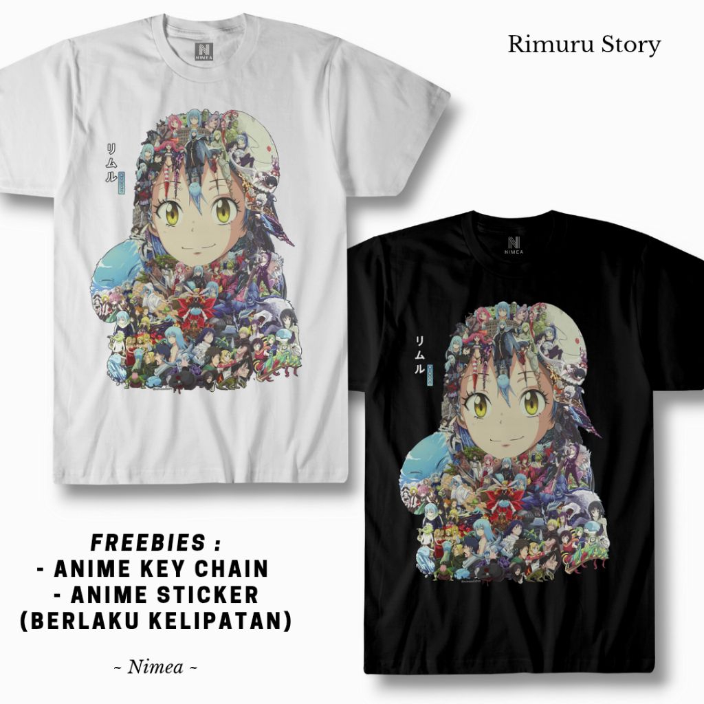 Kaos Anime Rimuru Story Art - Shop Art Online