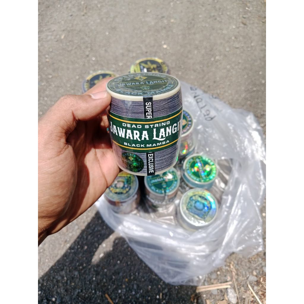 Gelasan matot jawara langit bahan abu monster black mamba full tritment 2000 yard original khusus tu