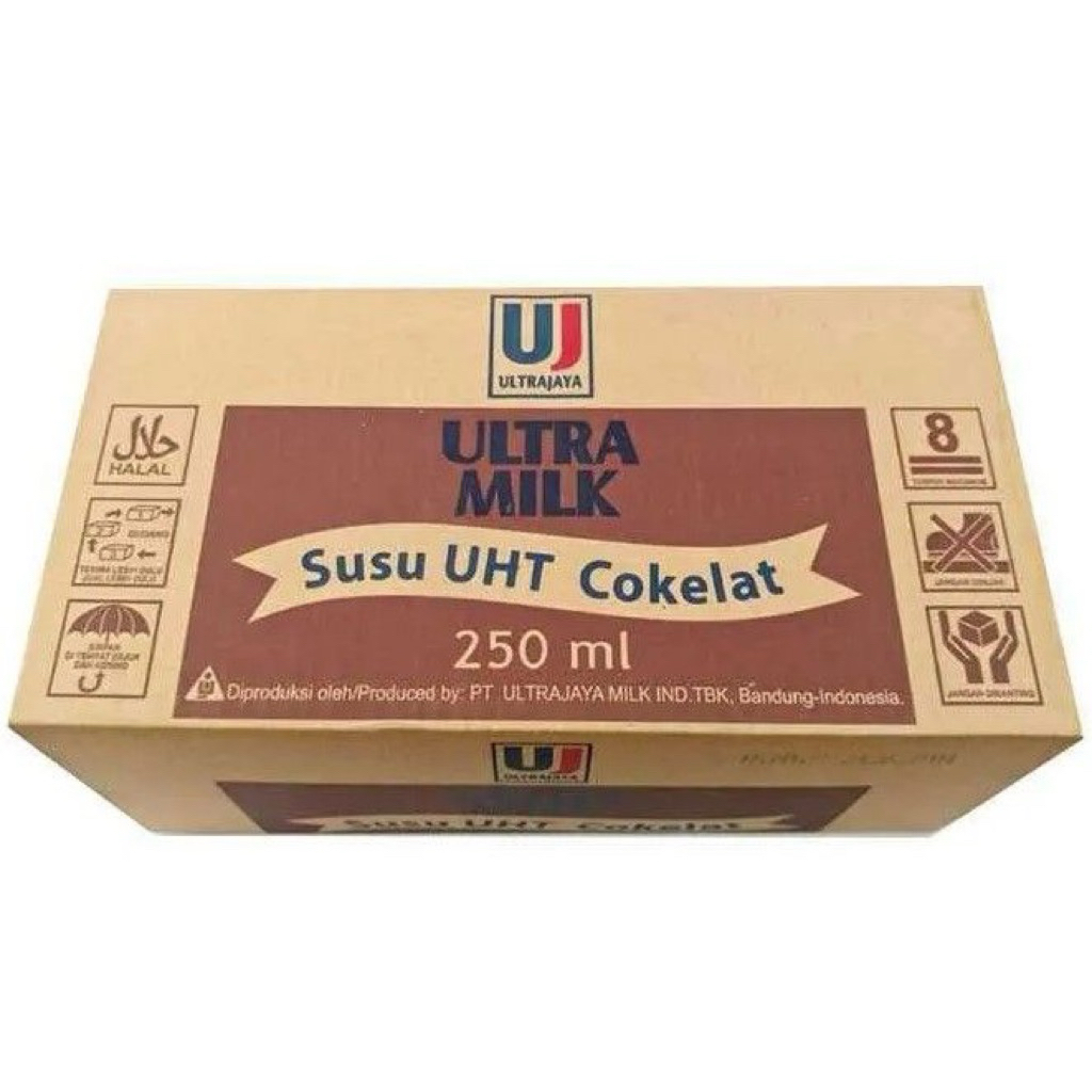 Ultramilk Susu UHT 250ml(1 dus isi 24 pcs)