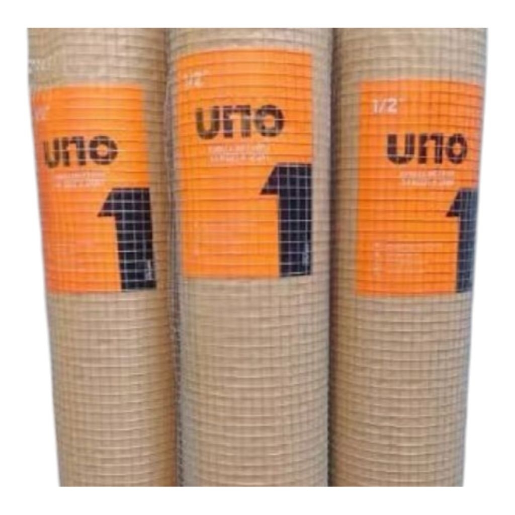 (1 Roll) Uno Kawat Loket Patri / Reyner UNO / Kawat Ram Galvanis 1/2 Inch /  14 kg / 20 Meter