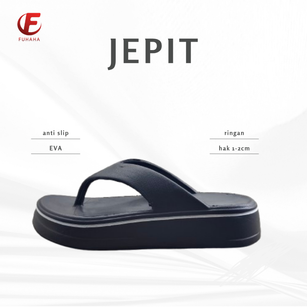 Sandal Jepit Wanita Kekinian Wedges Sandal Cewek Terbaru Sandal Selop Wanita Karet Empuk