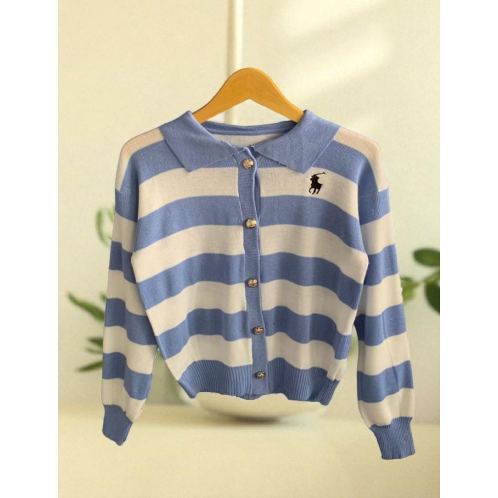 baju rajut cardigan premium import kancing