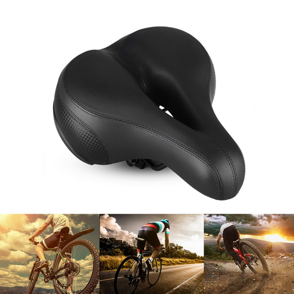 Sadel Sepeda Nyaman Lebar dan Empuk Ventilasi Udara | Jok Sepeda MTB