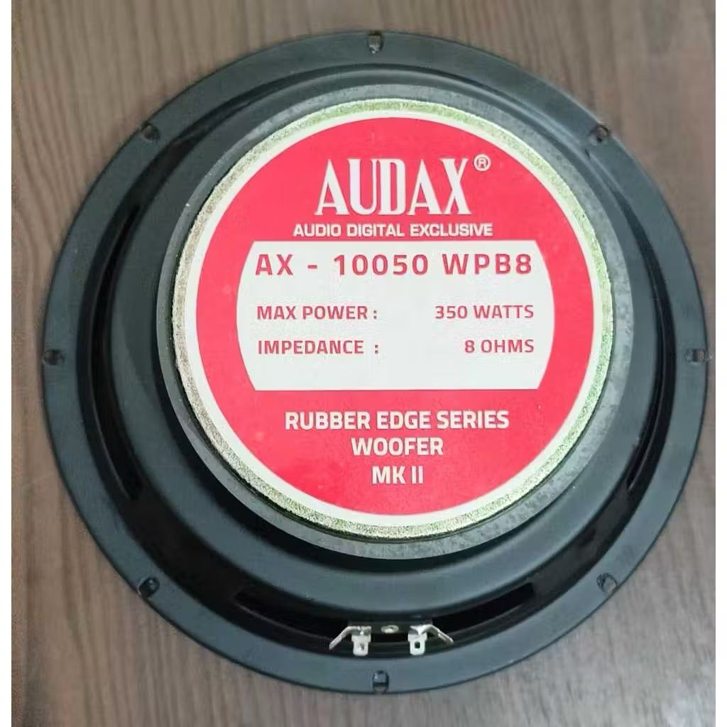 SPEAKER AUDAX 10050 10 INCH WOOFER AUDAX AX 10050 WPB8 350w