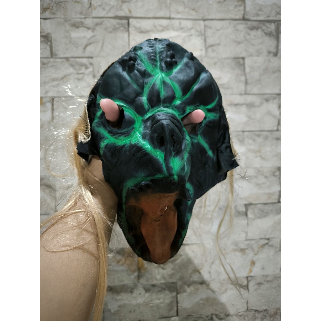 Topeng Halloween/topeng karet/topeng seram/topeng horor/halloween mask/Halloween topeng/halloween co