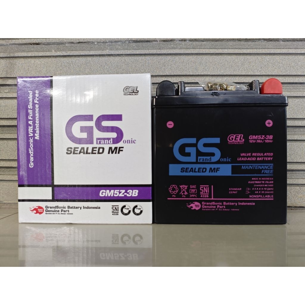 Aki Motor Honda Supra Lama, Supra X Kering MF GM5Z-3B