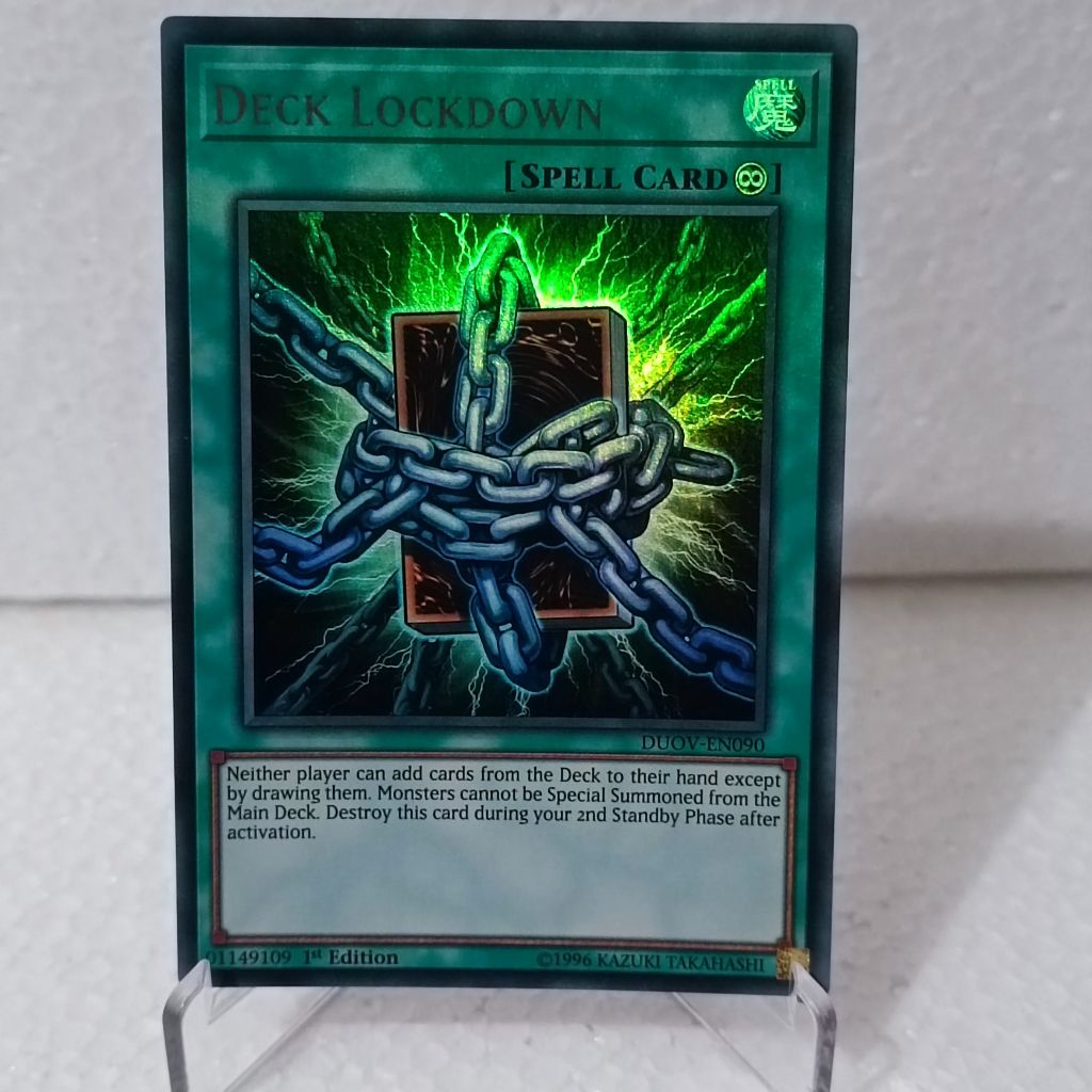 Yu-Gi-Oh TCG EN Deck Lockdown (Ultra Rare)