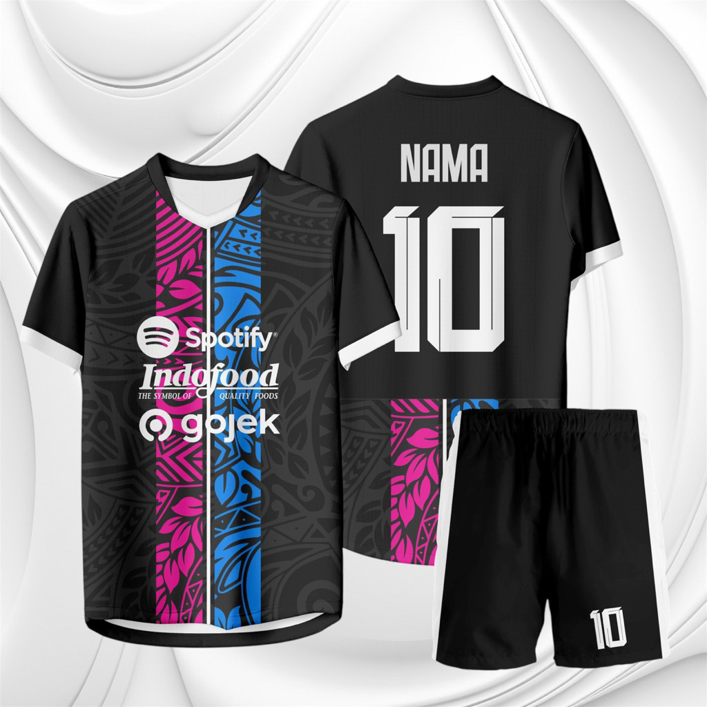 Jersey Futsal Dryfit Polos / Printing – Bahan Lembut Anti Gerah, Free Custom Logo