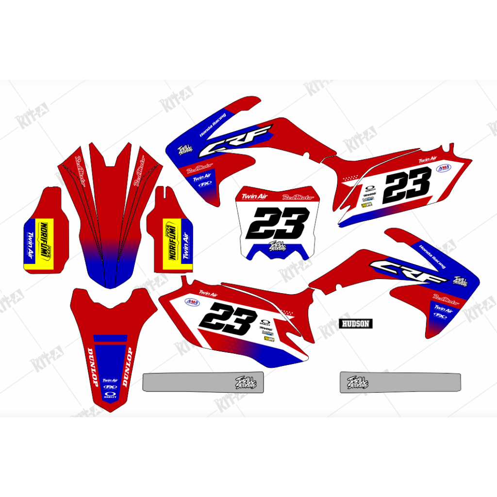 DECAL STIKER VIAR CROSS X 250 Dekal Sticker Striping gasgas (D-F2-002)D-F2-008
