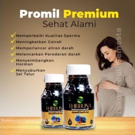 PROMIL HABBATS Habbatussauda Oil Capsule Habbatussauda Oil Thibbuna 210 kapsul Habbatussauda Oil Thi