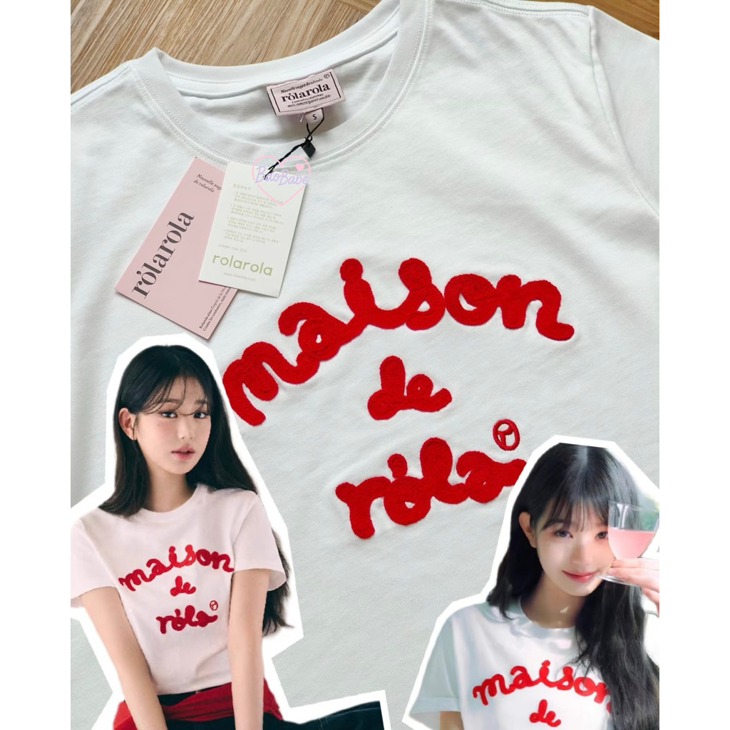 Maison de Rola Embroidery Premium Tshirt