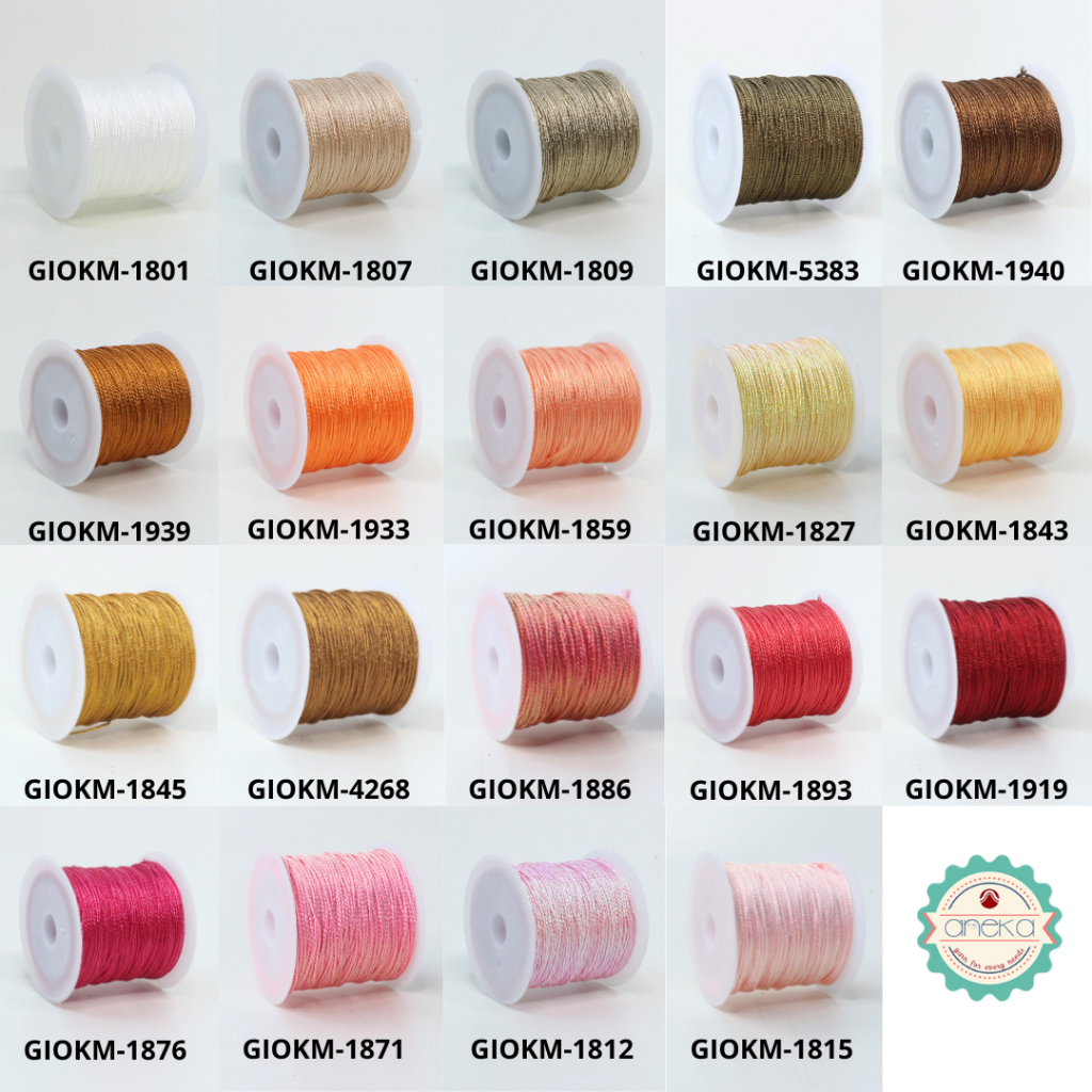 KATALOG - Tali Giok Metalik / / Tali Kur Super Kuat / Metalic