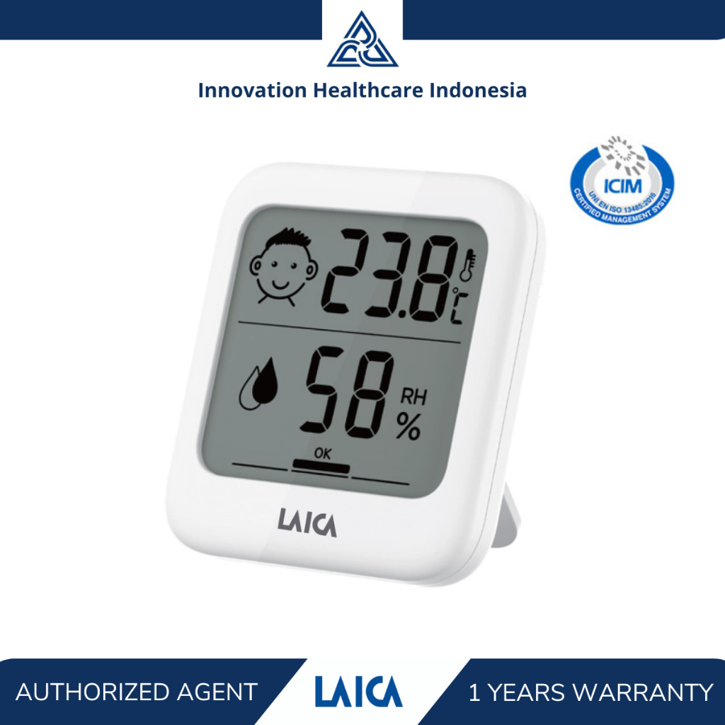 Laica HI6018 Electronic Hygrometer / Thermo Hygrometer