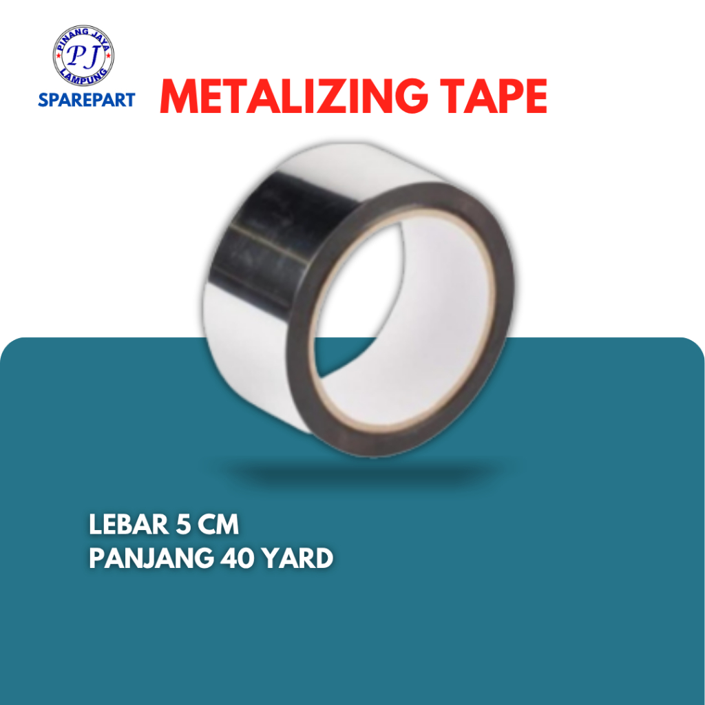 Alumunium Foil Tape | Lakban Alumunium Foil