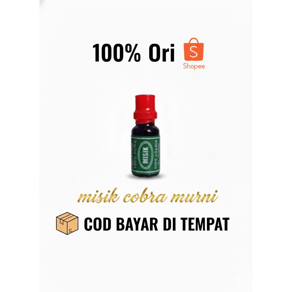 1.1 PARFUM MISIK HITAM COBRA MURNI
