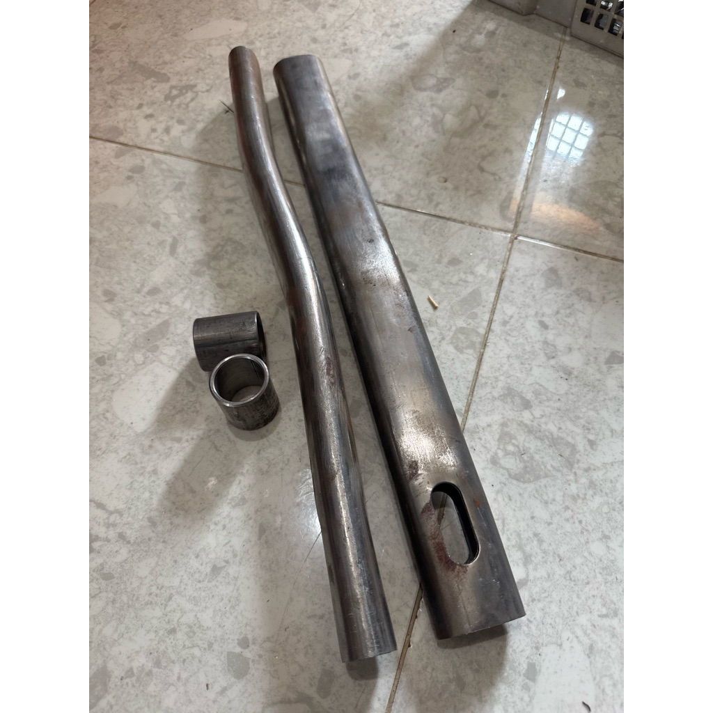 PIPA ARM OVAL BESI SWING ARM CUSTOM CB W175 BAHAN SWING ARM OVAL NINJA HANDMADE