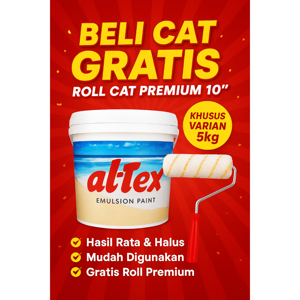 Cat Tembok Altex Emulsion Paint/CatTembok /CatRumah /CatMurah /CatDinding /CatInterior /CatTahanLama