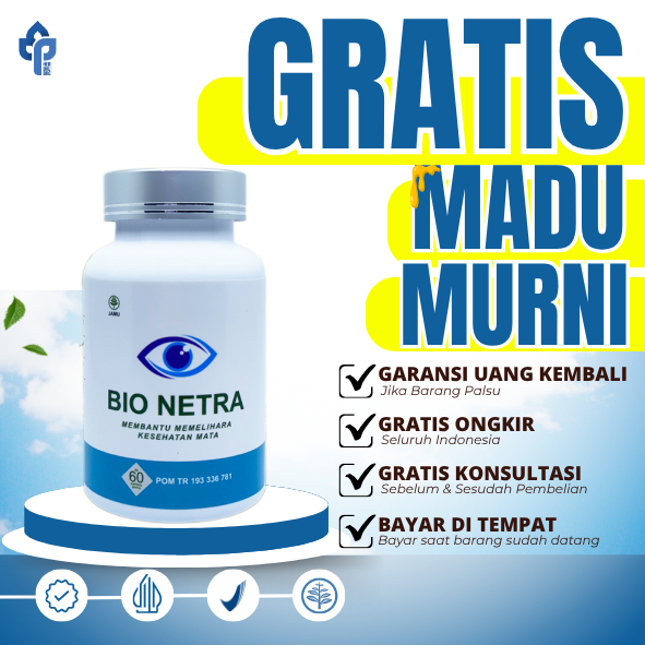 BIO NETRA UNTUK MATA MINUS MATA KATARAK BPOM ORIGINAL