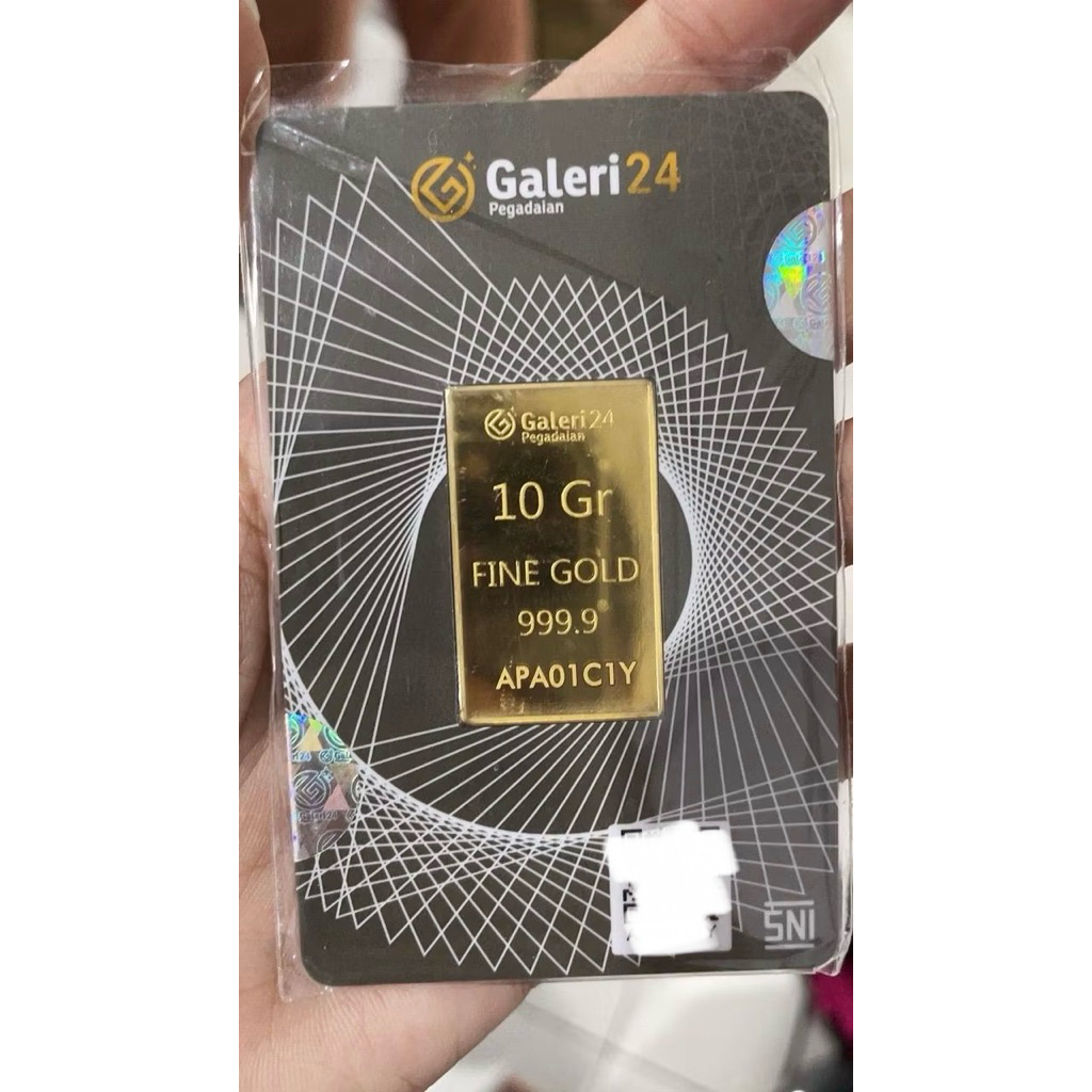 Logam Mulia 10gr Galeri 24 READY STOCK