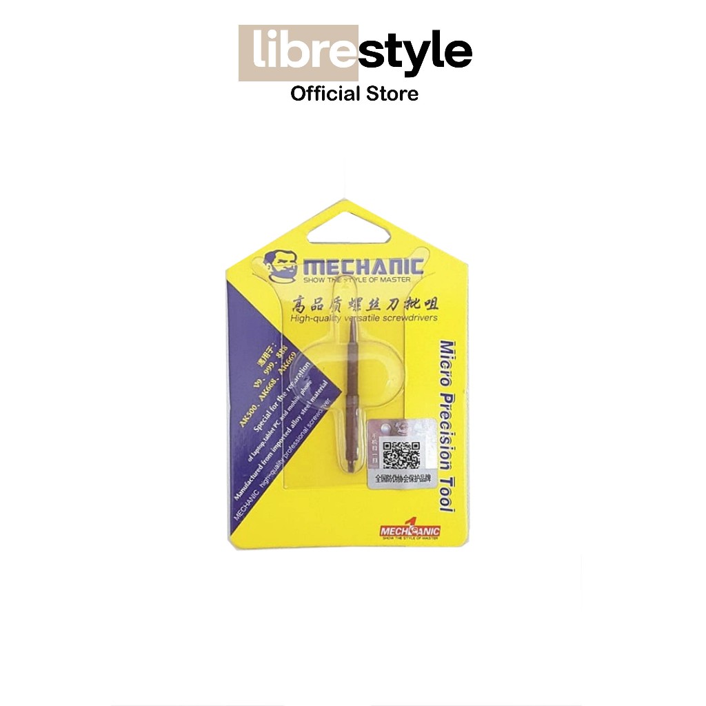 MECHANIC MATA OBENG AK 999A Y 0.6 - SCREWDRIVE MATA OBENG Y 0.6 MECHANIC AK 999A ORIGINAL