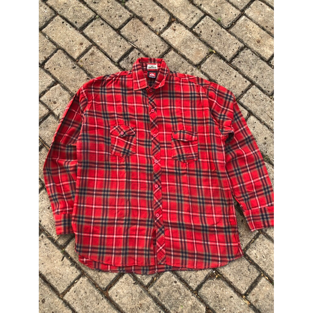 Quiksilver flanel longshirt