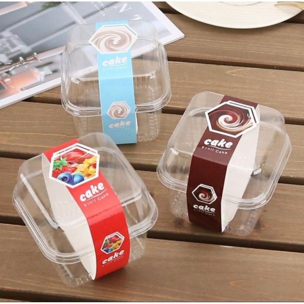 Kotak Dessert Box isi 10 Pcs / Kotak Puding Box / 10pcs Dessert Cup Korean Box Dessert Tiramisu Sala