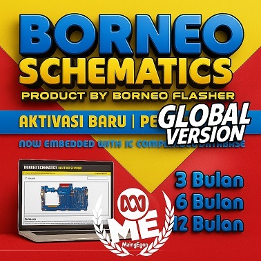 BORNEO SCHEMATIC GLOBAL VERSION | BORNEO SKEMATIK  GLOBAL VERSION | AKTIVASI BORNEO SKEMATIK