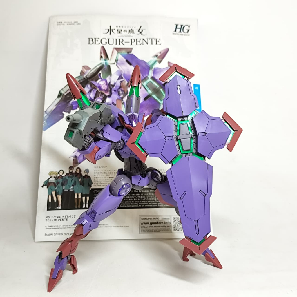 Bandai HGTWFM Beguir Pente / Model Kit Gundam HG 1/144 2nd Sudah Rakit H036