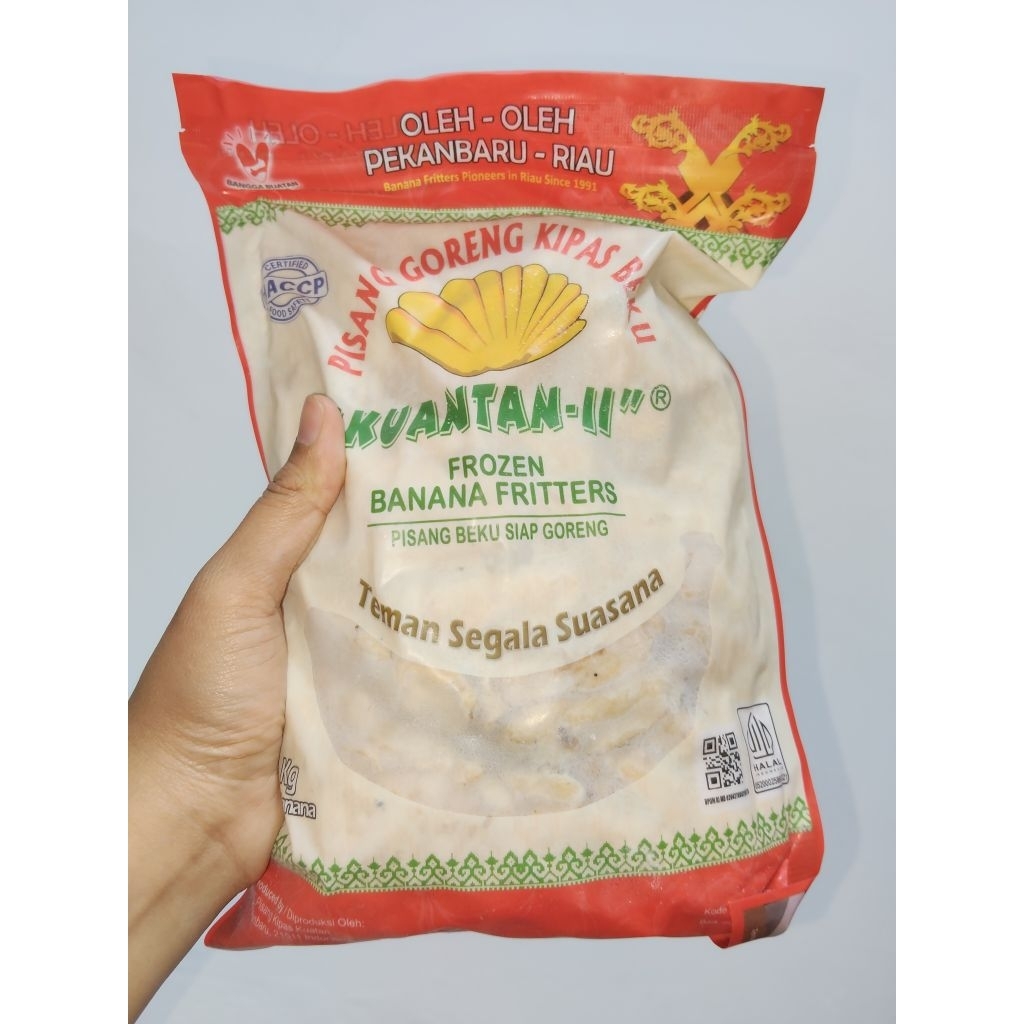 Frozen pisang kipas kuantan II pretelan 1kg