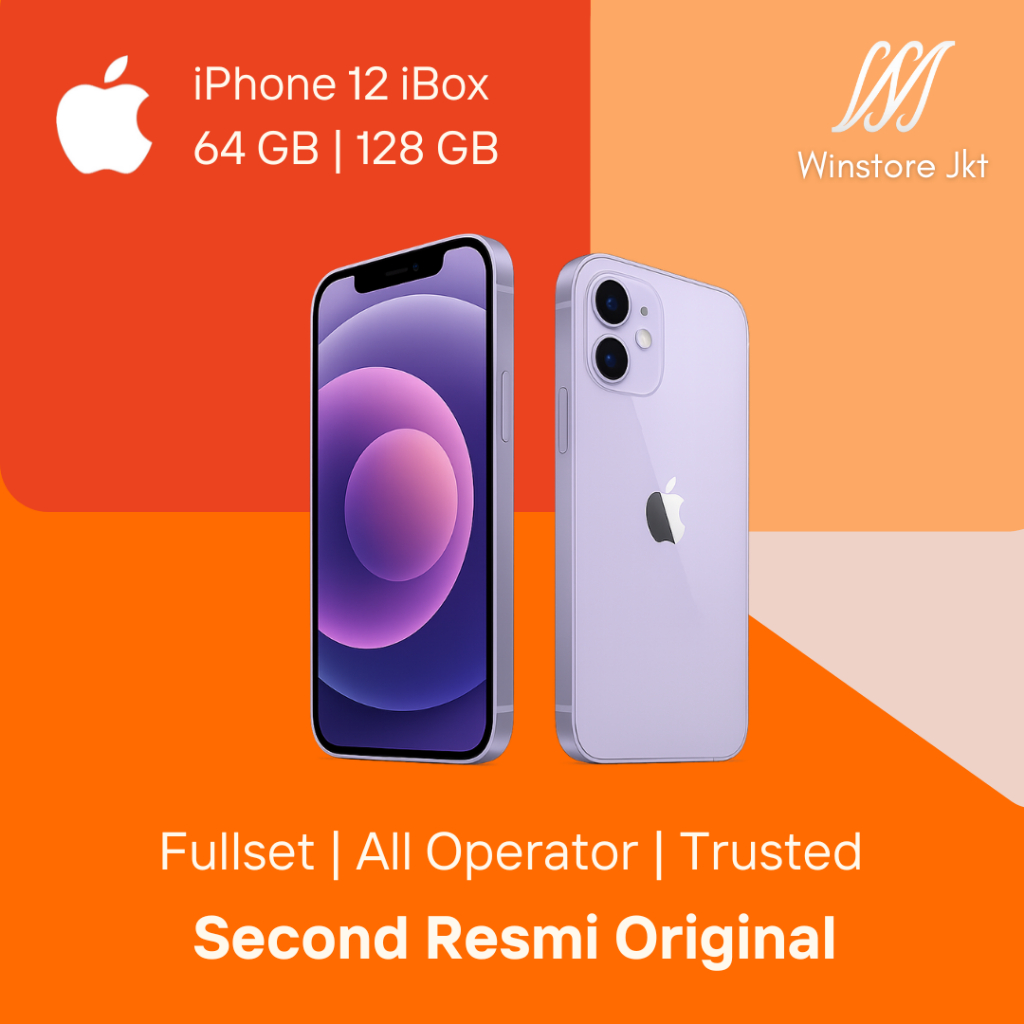 iPhone 12 iBox | 64 GB & 128 GB Second Original