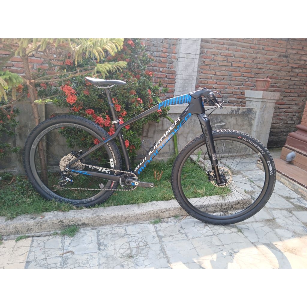 fullbike mondraker podium pro sl carbon M 29er sepeda mtb xc sram xo rockshox rs1 onnof carbon