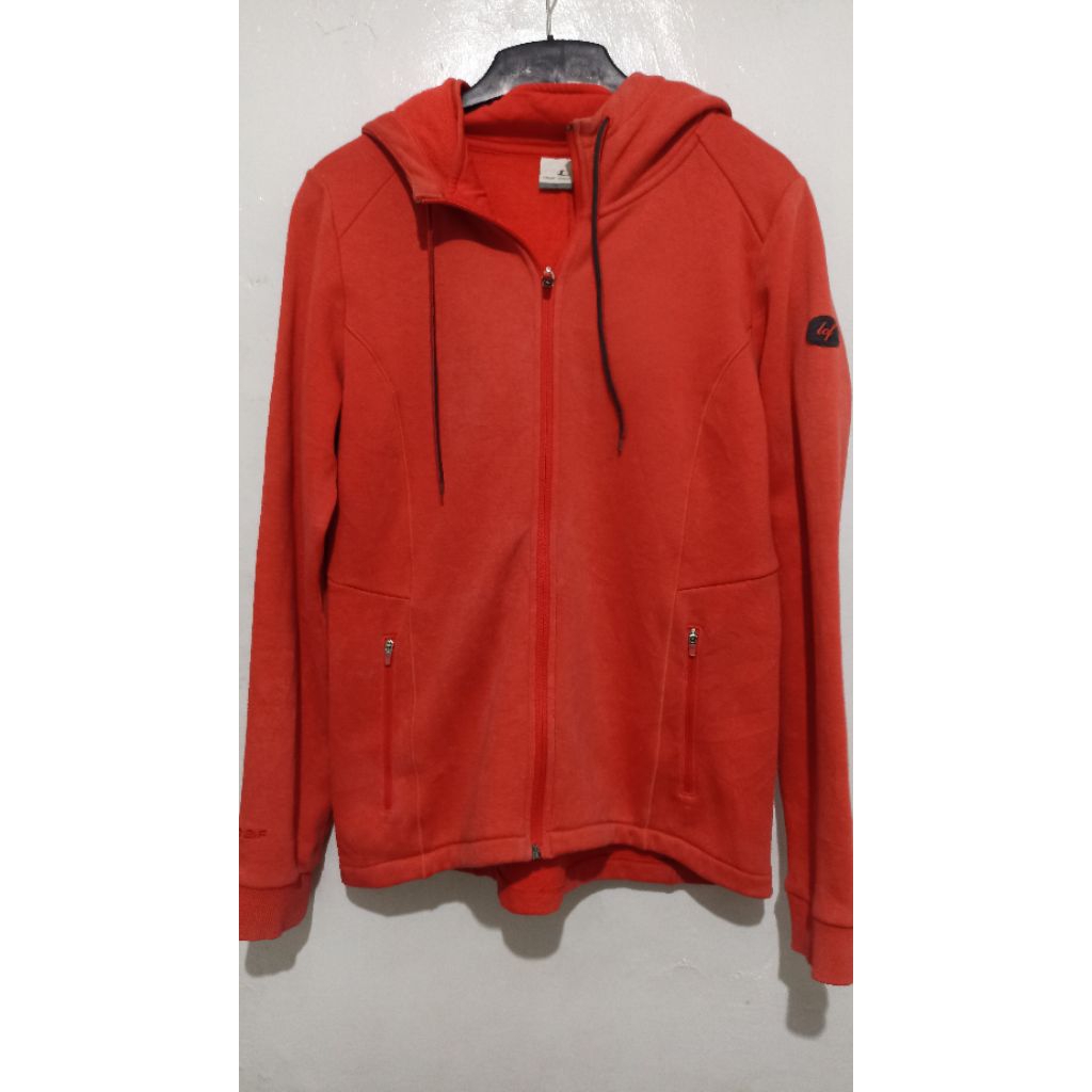 hoodie merah lecaf