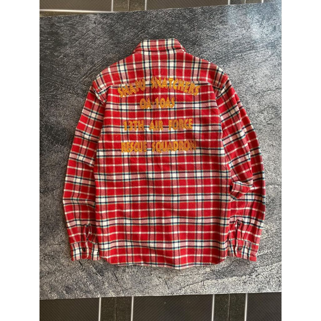 Flanel outer Avirex 13th Anniversary Authentic