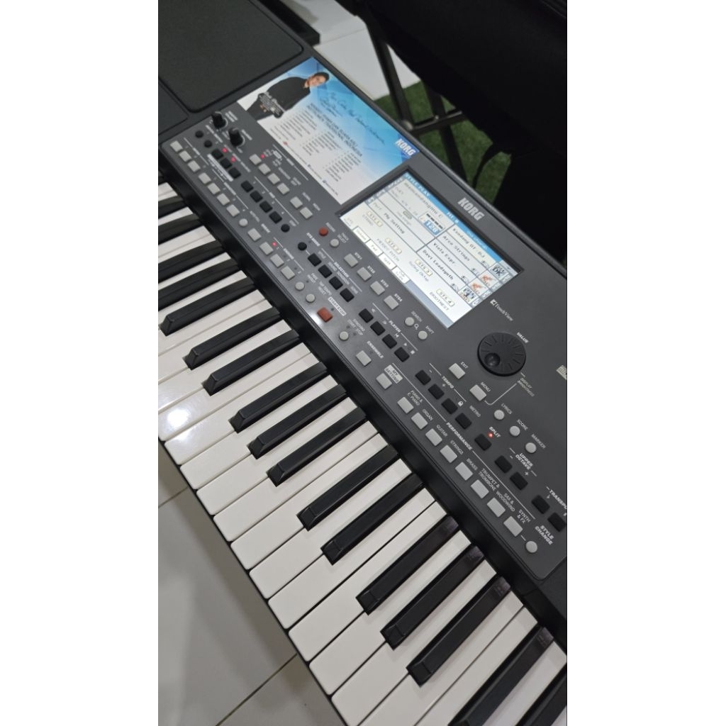 KORG PA600.V2 KONDISI LIKE NEW 99% MASIH SEGEL SUDAH FULL SAMPLING