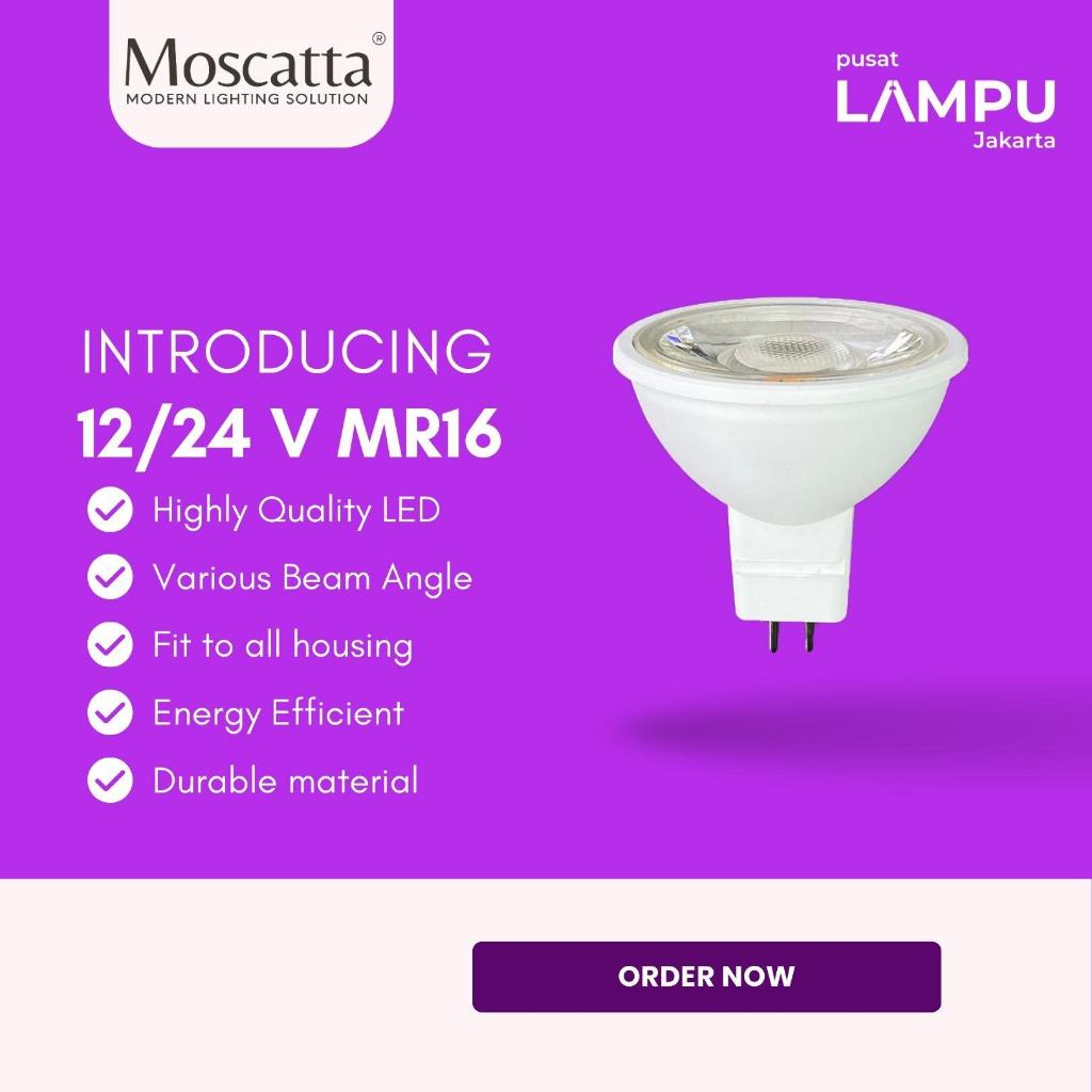 Moscatta MR16 Series 12/24V 7Watt 24D LED GU 5.3