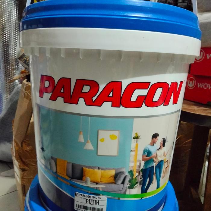 cat paragon putih 20 kg cat tembok 1 pail