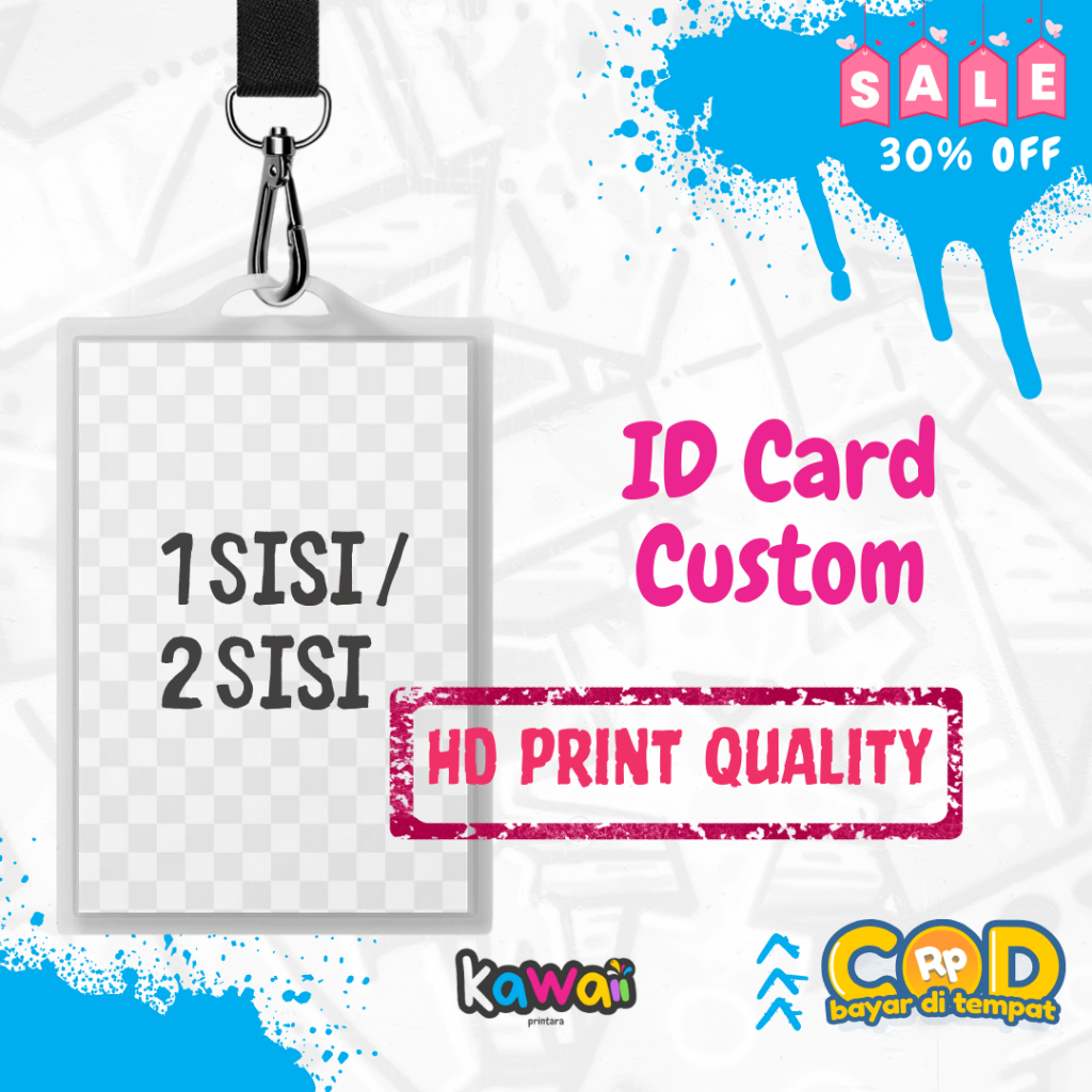 ID CARD / CETAK ID CARD / ID CARD BEBAS DESIGN / ID CARD CUSTOM