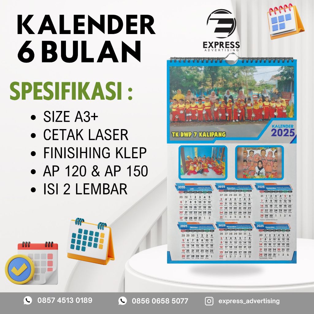 [FREE DESIGN] KALENDER DINDING 2024 KALENDER FOTO 2024 KALENDER CUSTOM 2024 KALENDER LUCU 2024