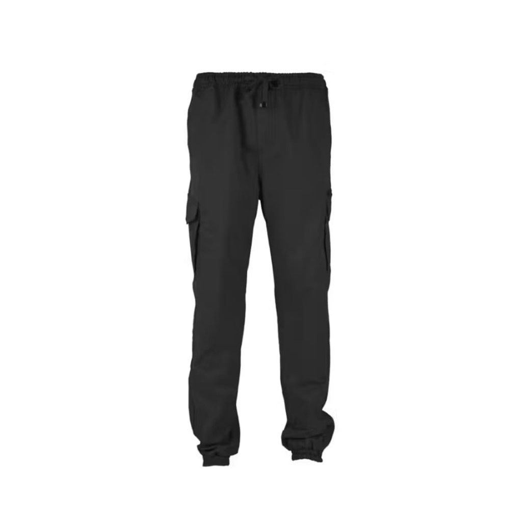 BARU 3second Celana Jogger Cargo Panjang Hitam Black Regular Fit Baby Canvas Cullen OL-C081124