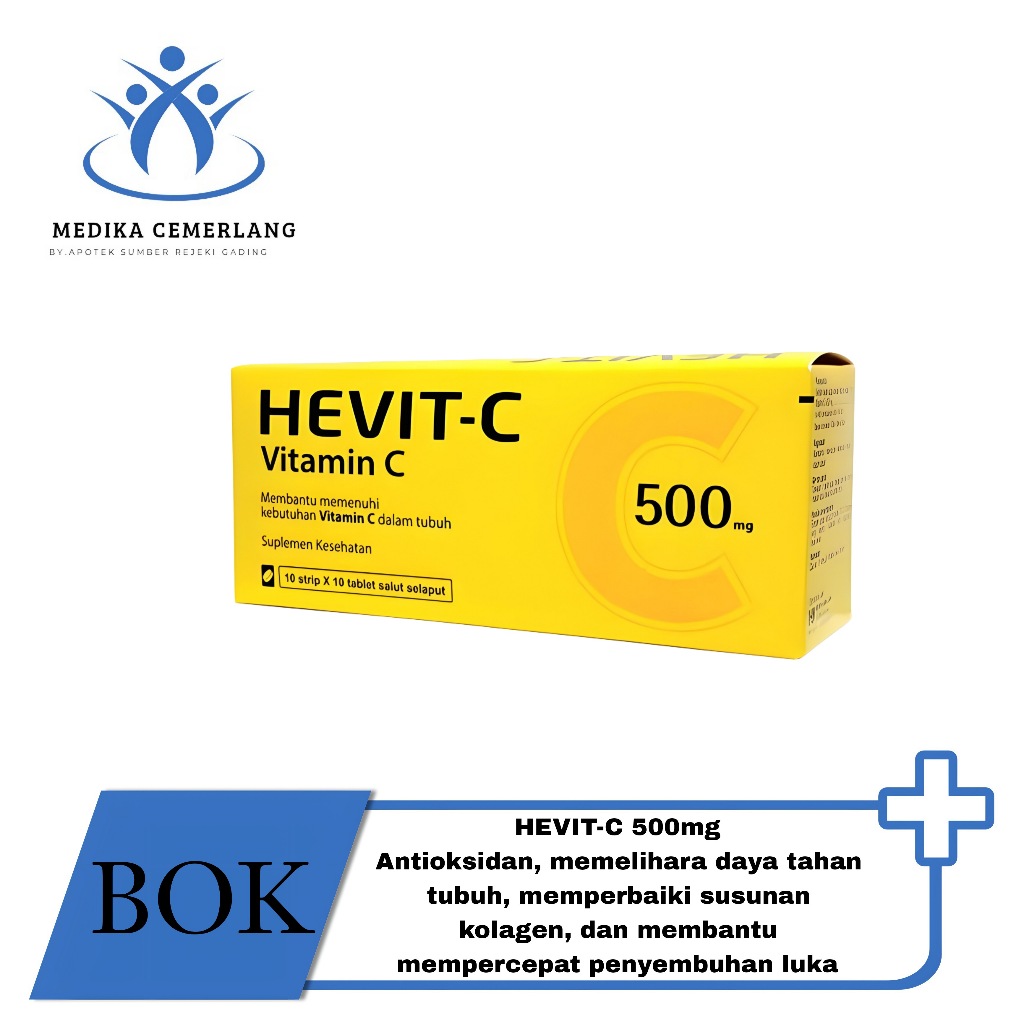 Hevit-C Vitamin C 500 Mg BOX
