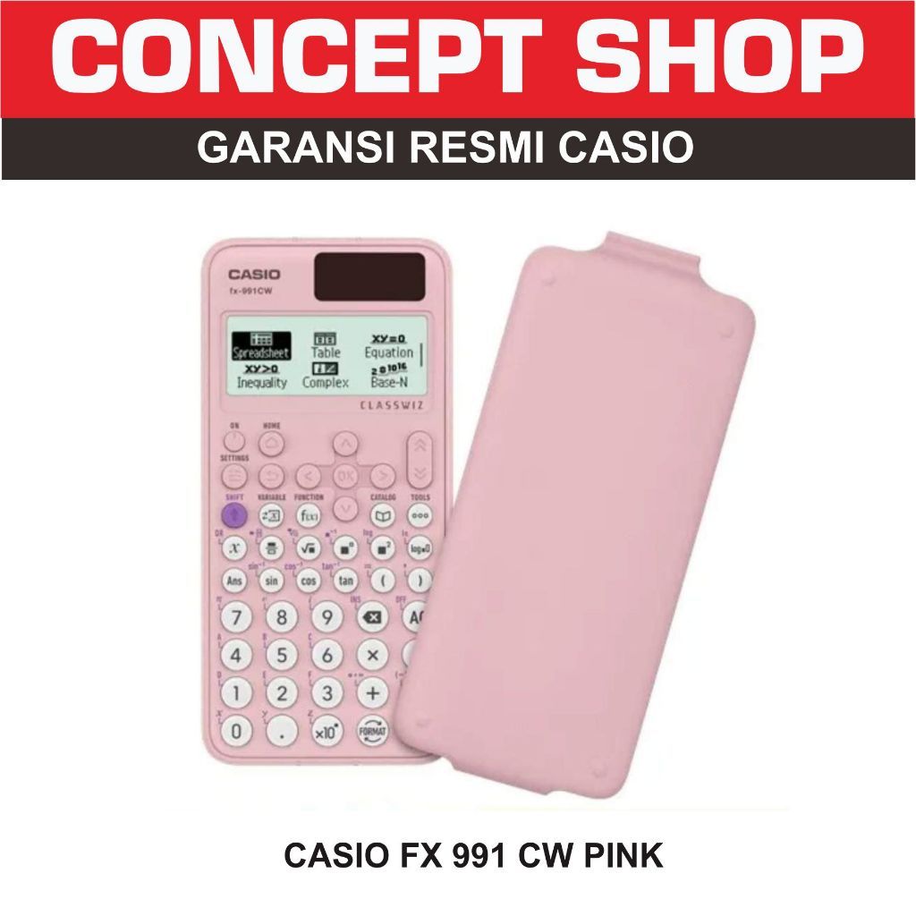 CASIO FX 991 CW PINK Scientific Calculator CLASSWIZ